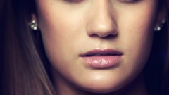 Woman faces blue eyes brunettes