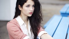 Woman faces blue eyes brunettes emily rudd