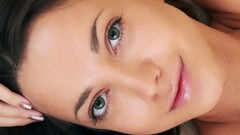 Woman faces blue eyes brunettes Siva