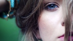 Woman faces blue eyes models