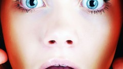 Woman faces blue eyes redheads