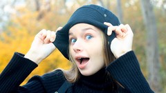 Woman faces blue eyes ukrainian Met-Art magazine Milena D