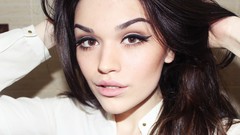 Woman faces brown eyes brunettes