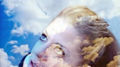 Woman faces brunettes