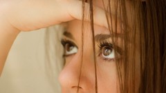 Woman faces brunettes