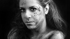 Woman faces brunettes