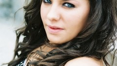 Woman faces brunettes