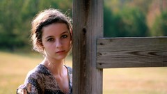 Woman faces brunettes