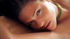 Woman faces brunettes