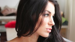 Woman faces brunettes