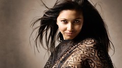 Woman faces brunettes