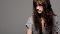 Woman faces brunettes