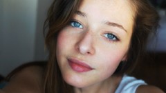 Woman faces brunettes