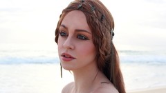 Woman faces brunettes