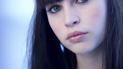 Woman faces brunettes felicity jones