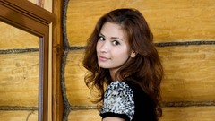 Woman faces brunettes Met-Art magazine Irina J