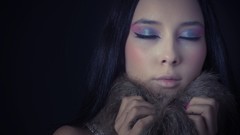 Woman faces brunettes models