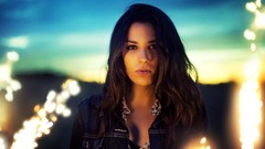 Woman faces brunettes models