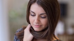 Woman faces brunettes models Astrud A