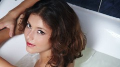 Woman faces brunettes models Divina A