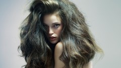 Woman faces brunettes models emily didonato