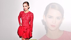 Woman faces brunettes models emma watson