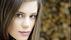 Woman faces brunettes models Little Caprice