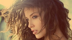 Woman faces brunettes models malena morgan