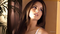 Woman faces brunettes models Nicole Pisarri
