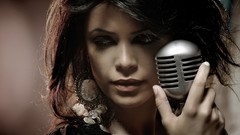 Woman faces brunettes models yasmin levy