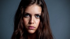 Woman faces brunettes models Zaira Nara