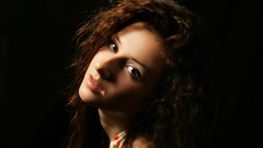 Woman faces brunettes Nelly N The Life Erotic magazine