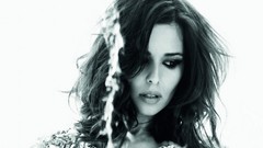 Woman faces cheryl cole brunettes models