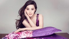 Woman faces Chinese asians brunettes models Fan Bing Bing