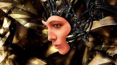 Woman faces cyber renders