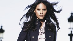 Woman faces fashion brunettes black hair emanuela de paula