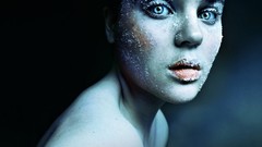 Woman faces fashion Hime