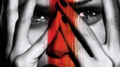 Woman faces freida pinto selective coloring