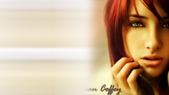 Woman faces green eyes susan coffey redheads