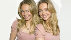 Woman faces hayden panettiere blondes models