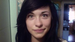 Woman faces indoors brunettes