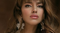 Woman faces irina shayk