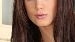 Woman faces Little Caprice