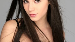 Woman faces Little Caprice