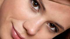 Woman faces Little Caprice