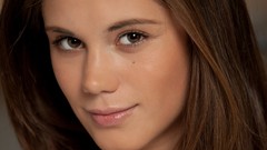 Woman faces Little Caprice