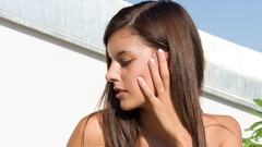 Woman faces long hair brunettes Lennox A Lennox A.Narvaro