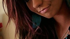 Woman faces models Danielle Mansutti