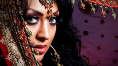 Woman faces models fashion model