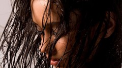 Woman faces models Georgia Jones